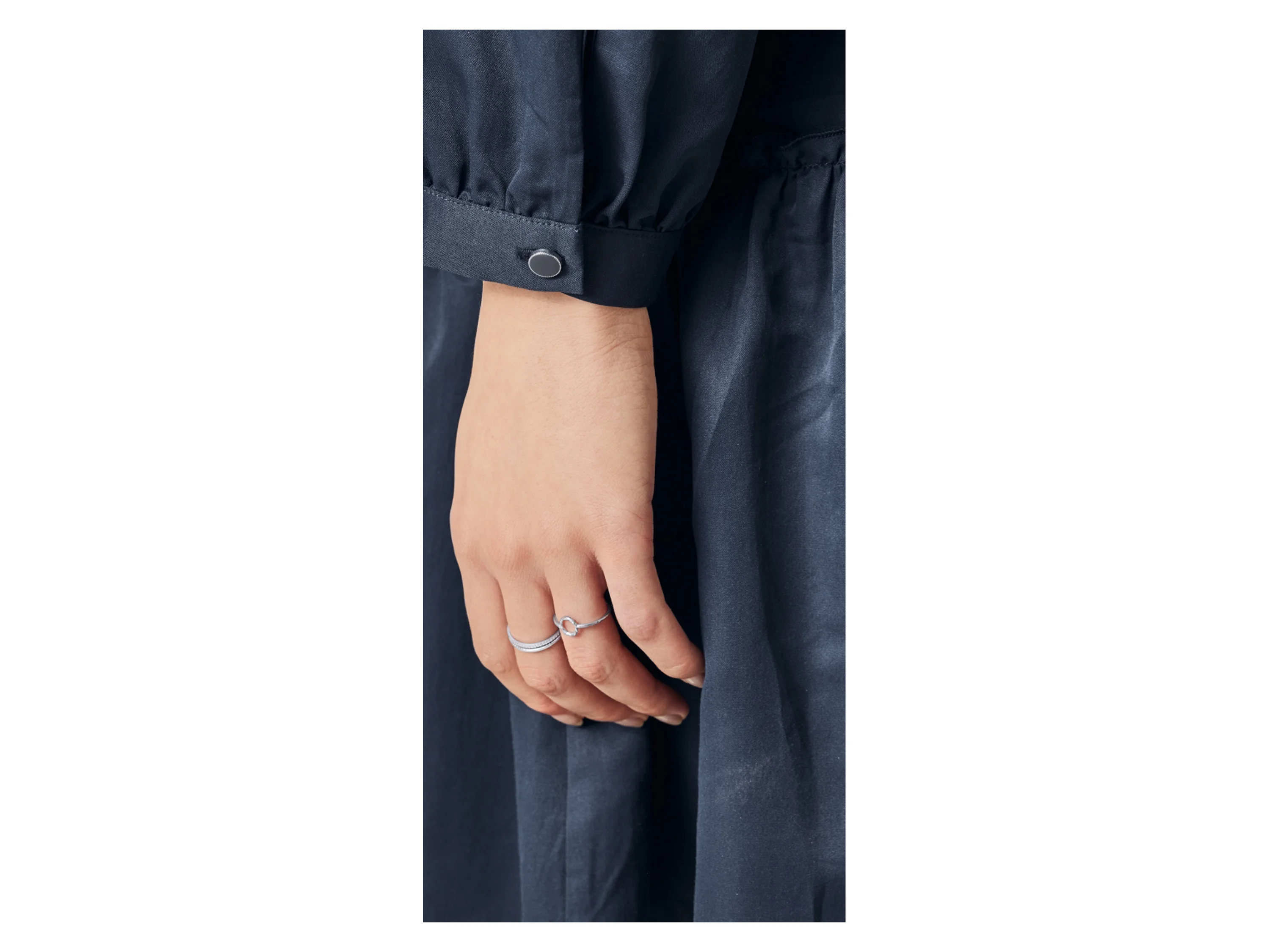 ESMARA® Damen Blusenkleid (Marine, 38) – Bild 4 von 4