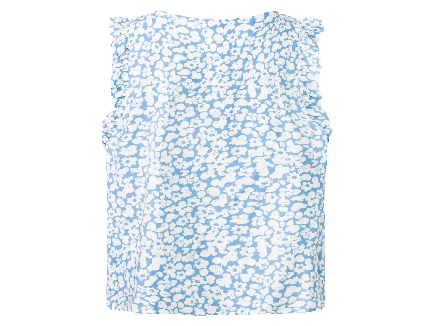 ESMARA® Damen Blusentop (Blau, 42) – Bild 2 von 2
