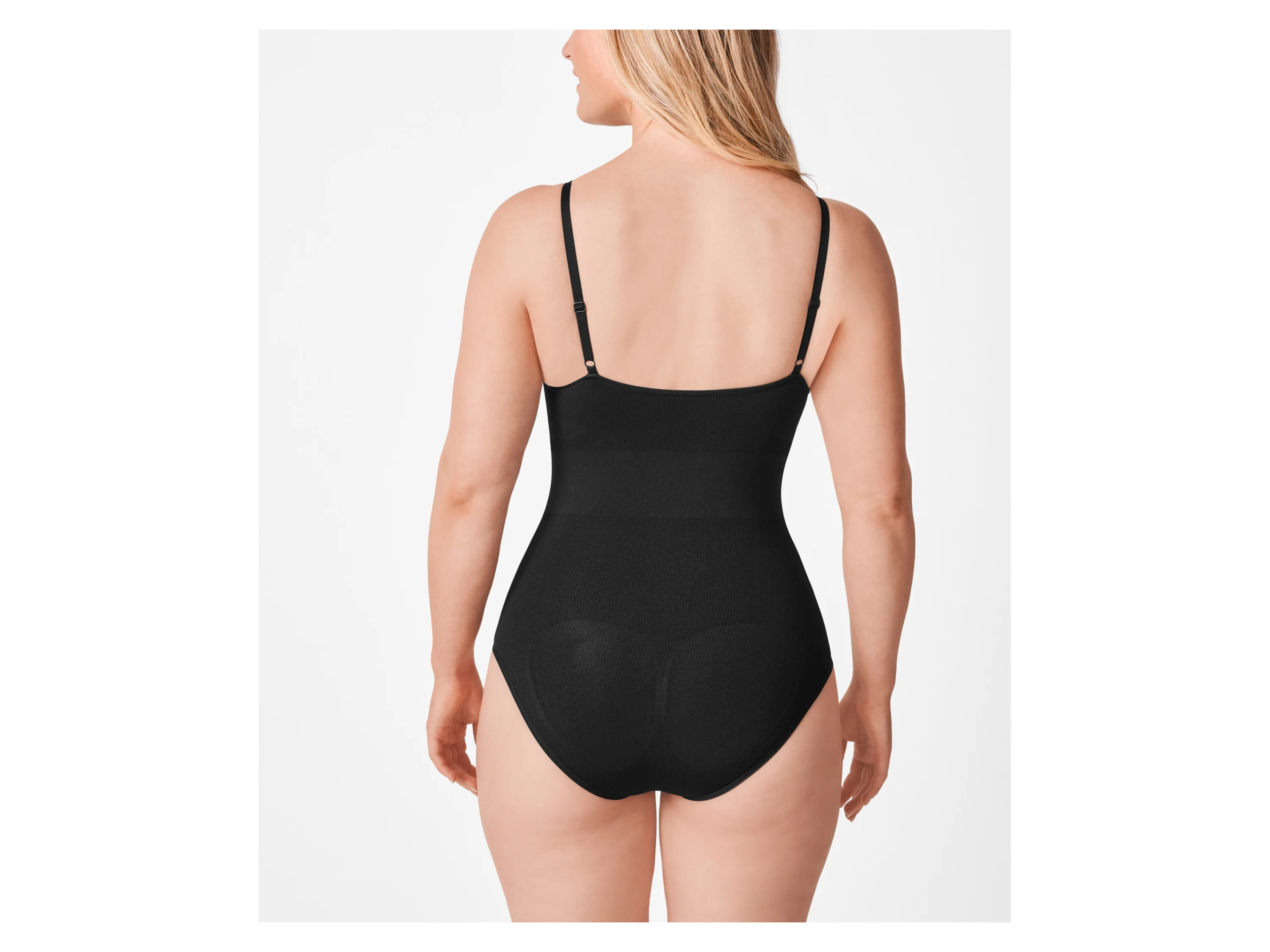 ESMARA® Damen Body figurformend seamless (Schwarz, M(40/42)) – Bild 4 von 4