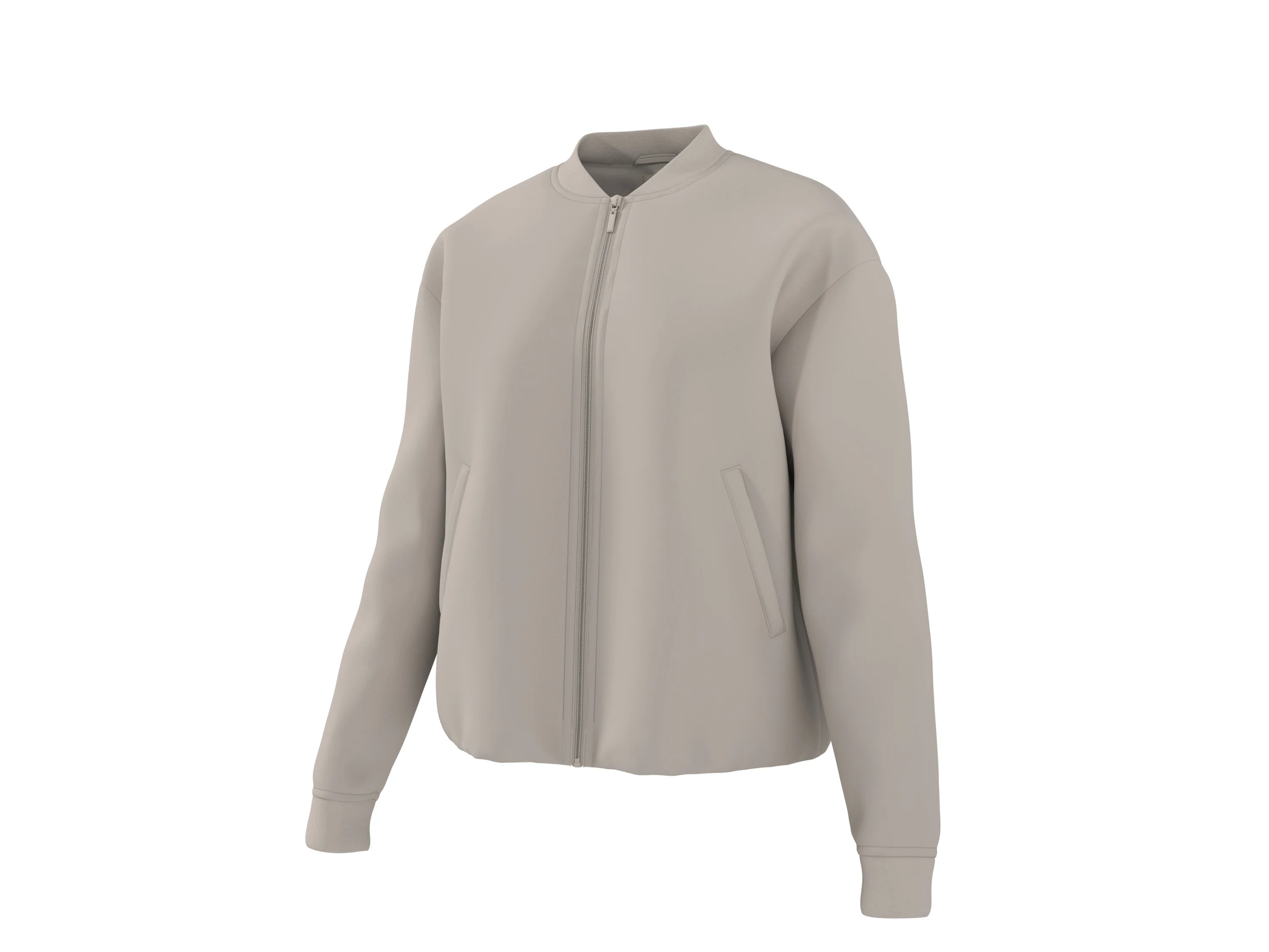 ESMARA® Damen Bomberjacke (Beige, S(36/38)) – Bild 4 von 4