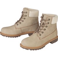 ESMARA® Damen Boot (Beige, 37)