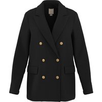 ESMARA® Damen Bouclé-Blazer (Schwarz, 42)