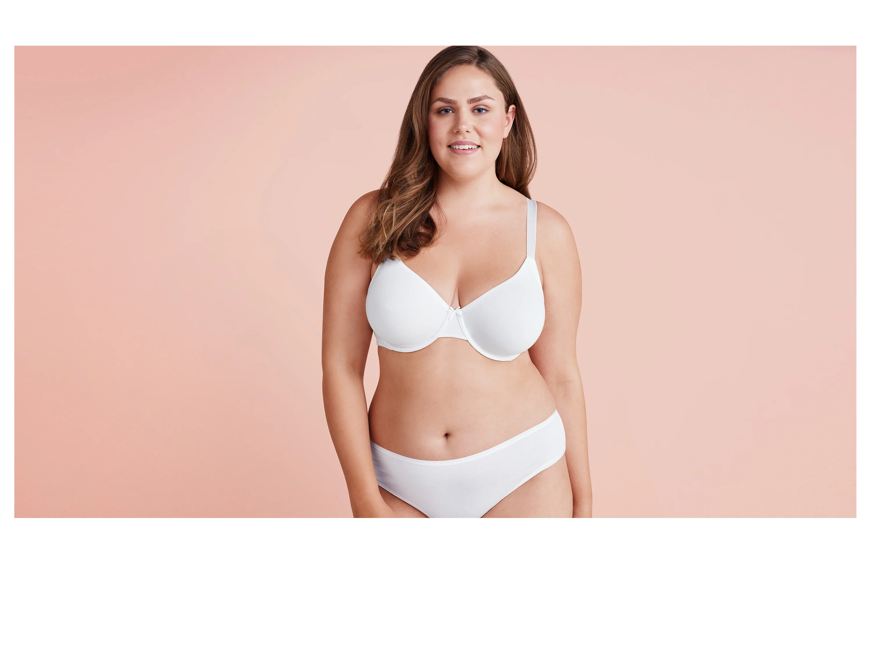 ESMARA® Damen Bügel BH gemouldet, 2 Stück (Schwarz/weiß, 90D) – Bild 4 von 4