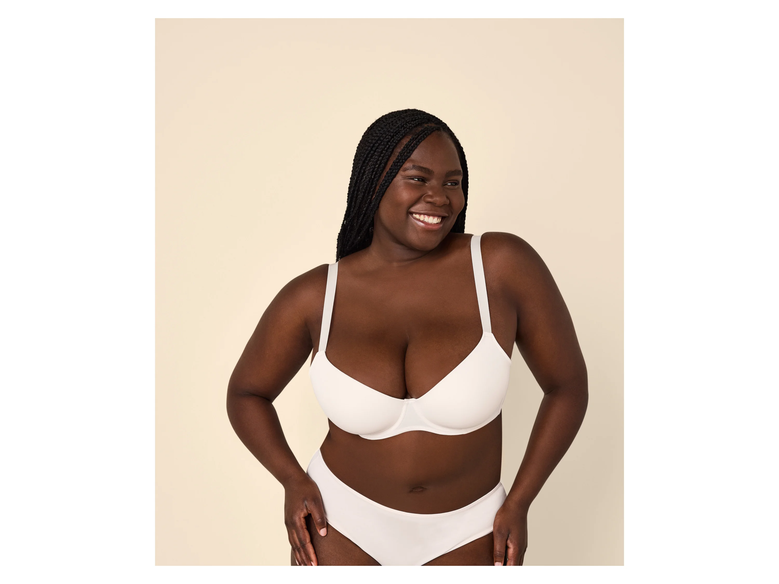 ESMARA® Damen Bügel-BH, 2 Stück (grau/pink, 95C) – Bild 2 von 4