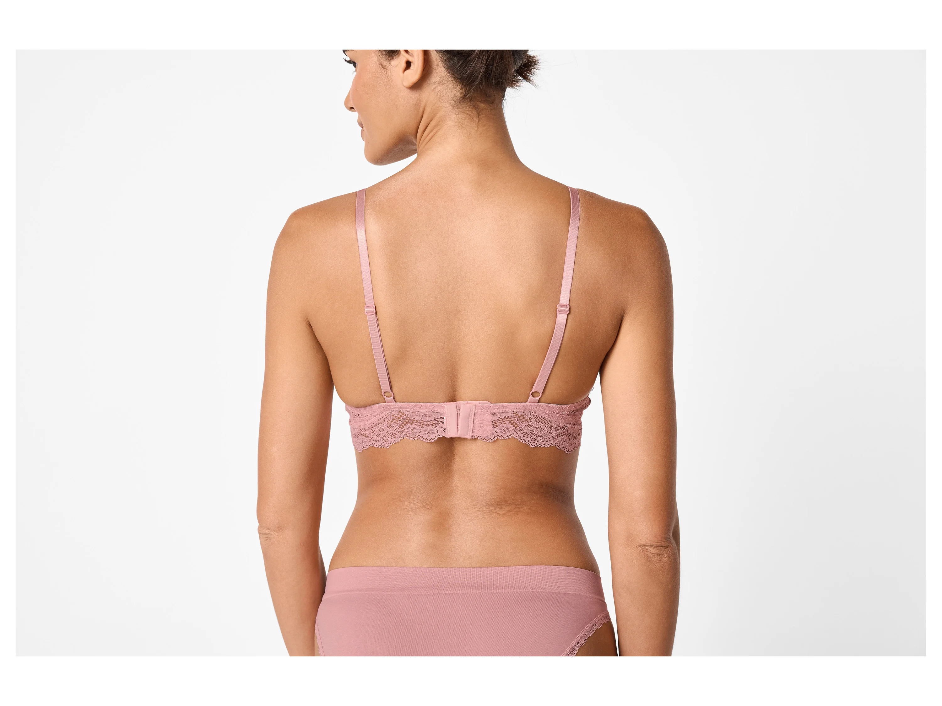 ESMARA® Damen Bustier mit Spitze (Pink, M(40/42)) – Bild 3 von 3