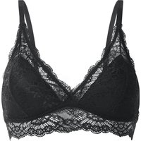 ESMARA® Damen Bustier mit Spitze (Schwarz, L(44/46))