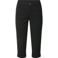 ESMARA® Damen Capri-Jeans, Skinny Fit (Schwarz, 38)
