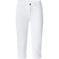 ESMARA® Damen Capri-Jeans, Skinny Fit (Weiß, 38)