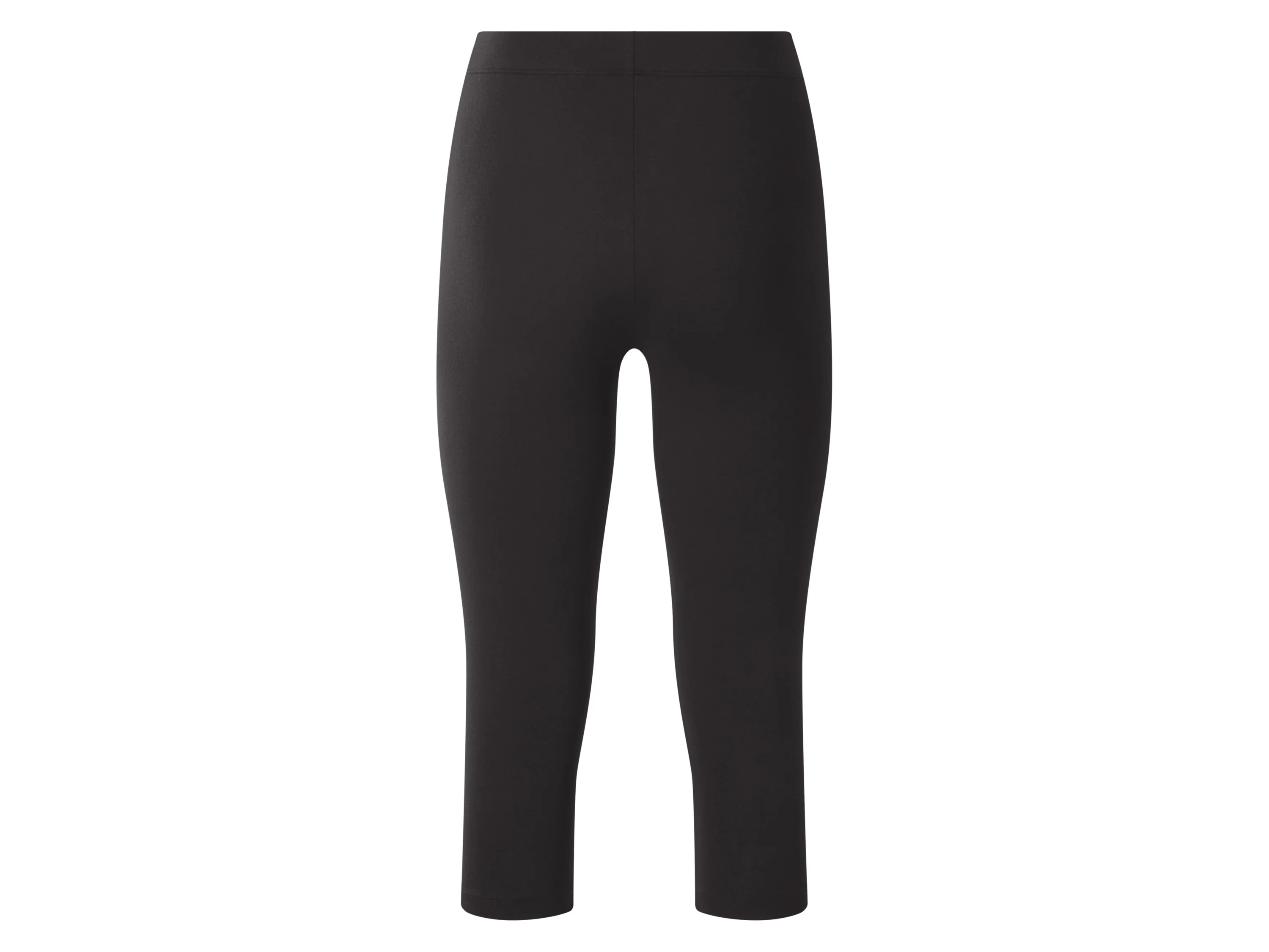 ESMARA® Damen Capri-Leggings (Schwarz, XS(32/34)) – Bild 2 von 2
