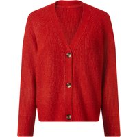 ESMARA® Damen Cardigan Grobstrick (Rot, M(40/42))