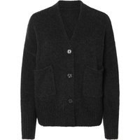 ESMARA® Damen Cardigan, leger geschnitten (Schwarz, L(44/46))