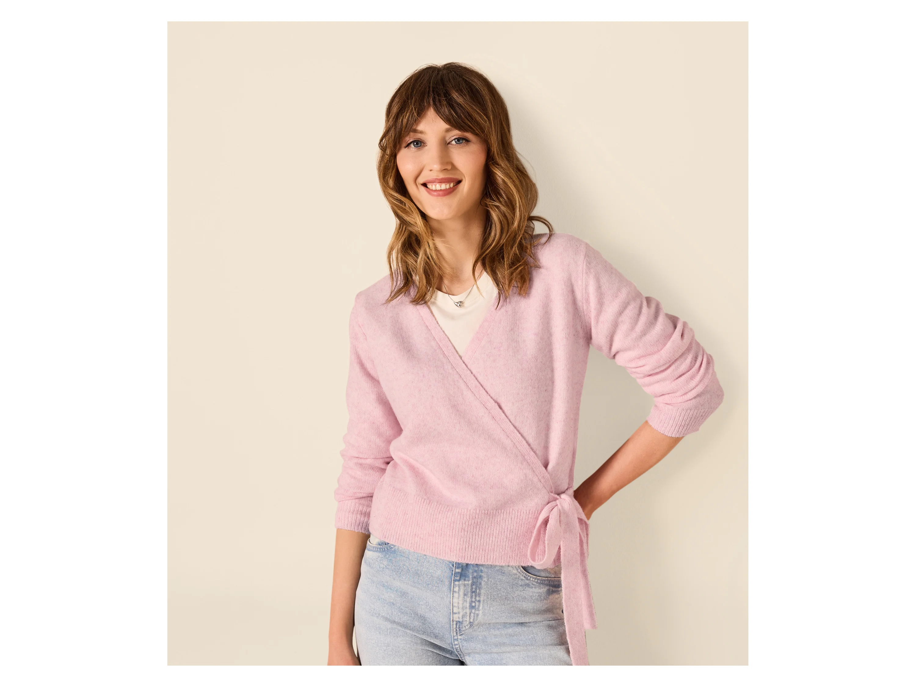 ESMARA® Damen Cardigan (Pink, M (40/42)) – Bild 2 von 4