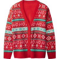 ESMARA® Damen Cardigan (Rot, L(44/46))