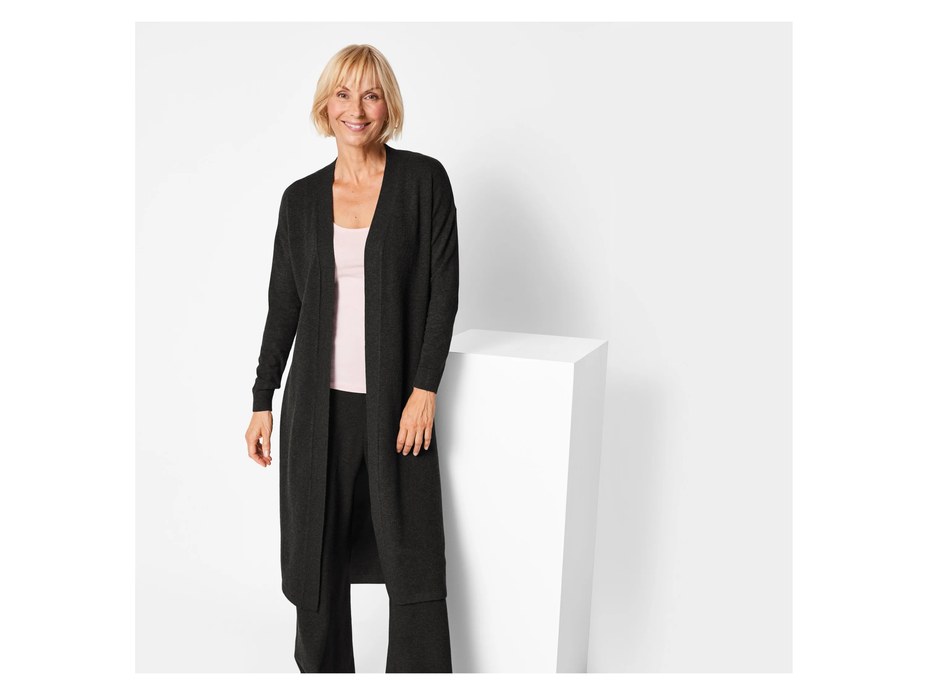ESMARA® Damen Cardigan (Schwarz, S(36/38)) – Bild 2 von 3