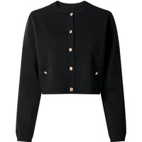 ESMARA® Damen Cardigan (Schwarz, L(44/46))