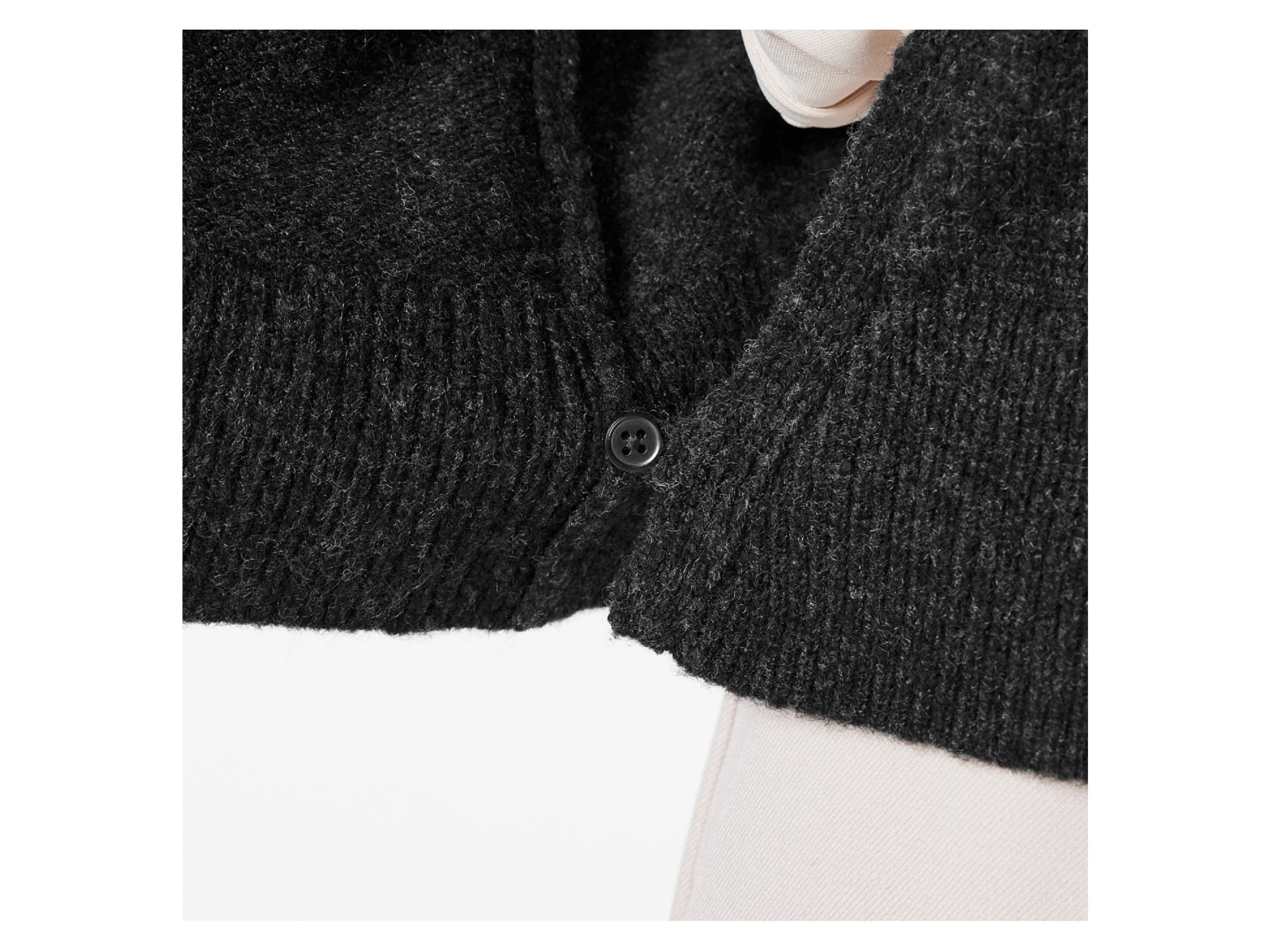 ESMARA® Damen Cardigan (Schwarz, S (36/38)) – Bild 4 von 4