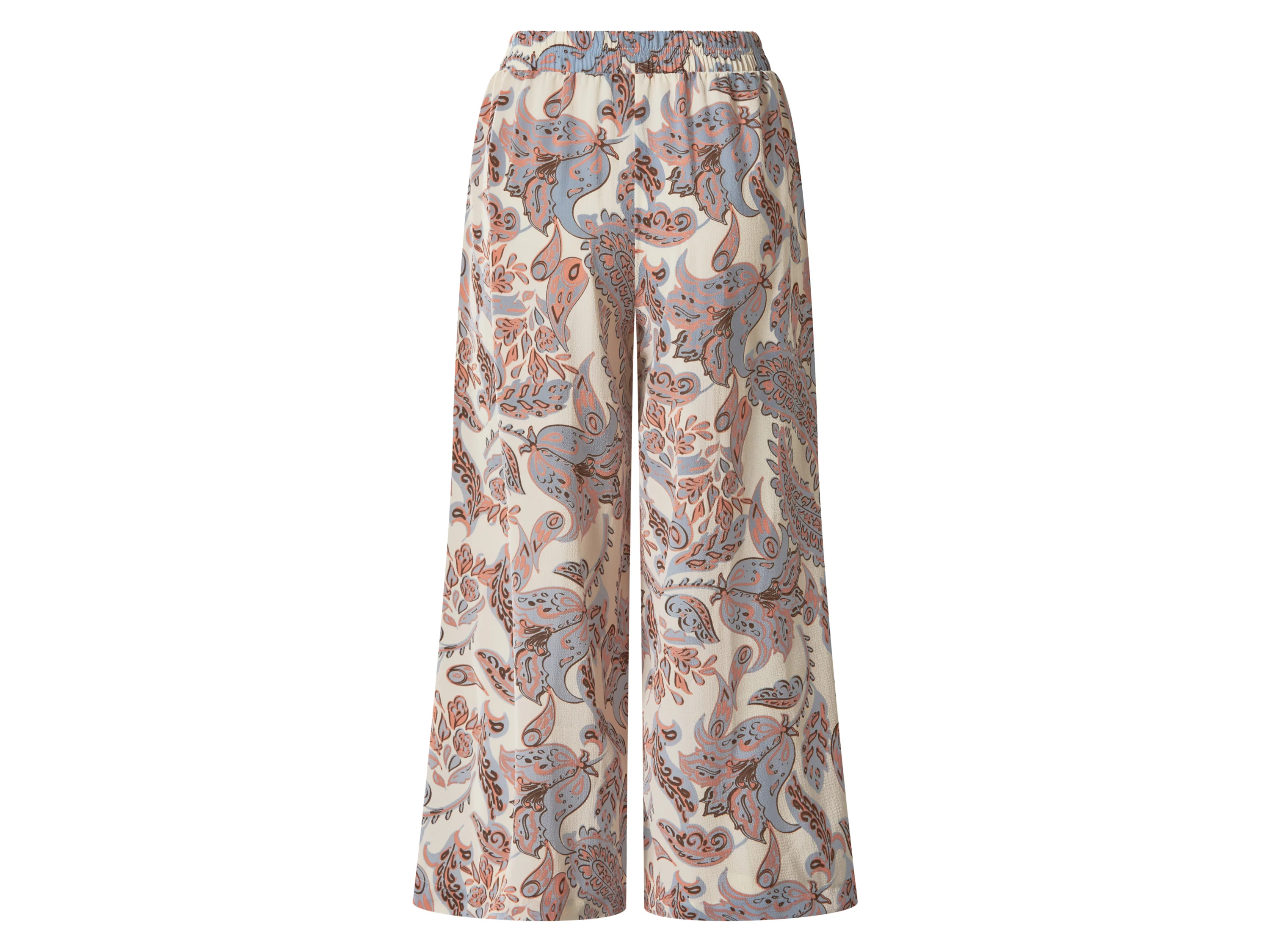 ESMARA® Damen Culotte (creme/blau, 42) – Bild 2 von 2