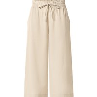 ESMARA® Damen Culotte mit Leinen (Beige, XS (32/34))