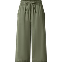 ESMARA® Damen Culotte mit Leinen (Grün, XS (32/34))