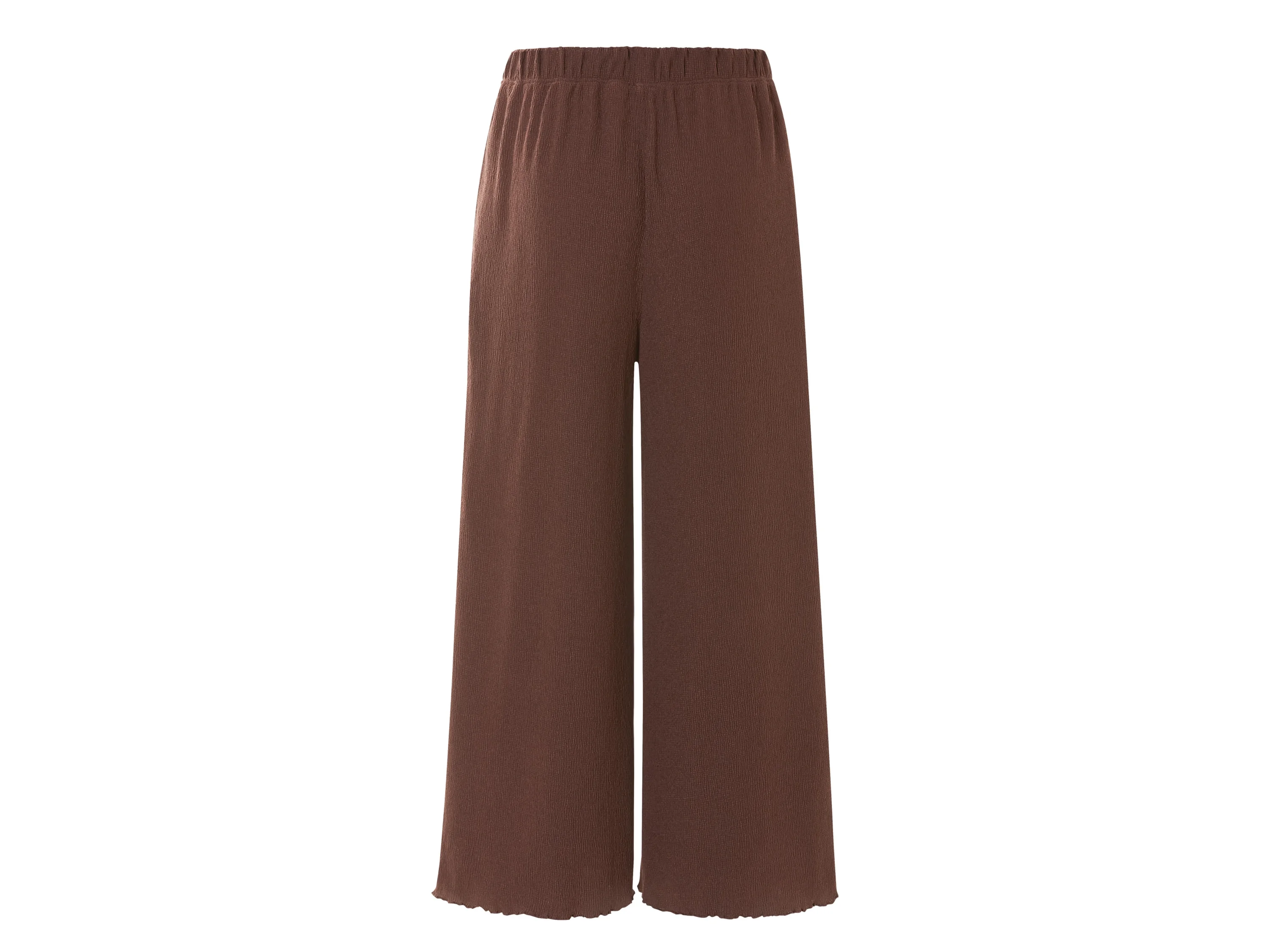 ESMARA® Damen Culotte Struktur (Braun, S (36/38)) – Bild 3 von 4
