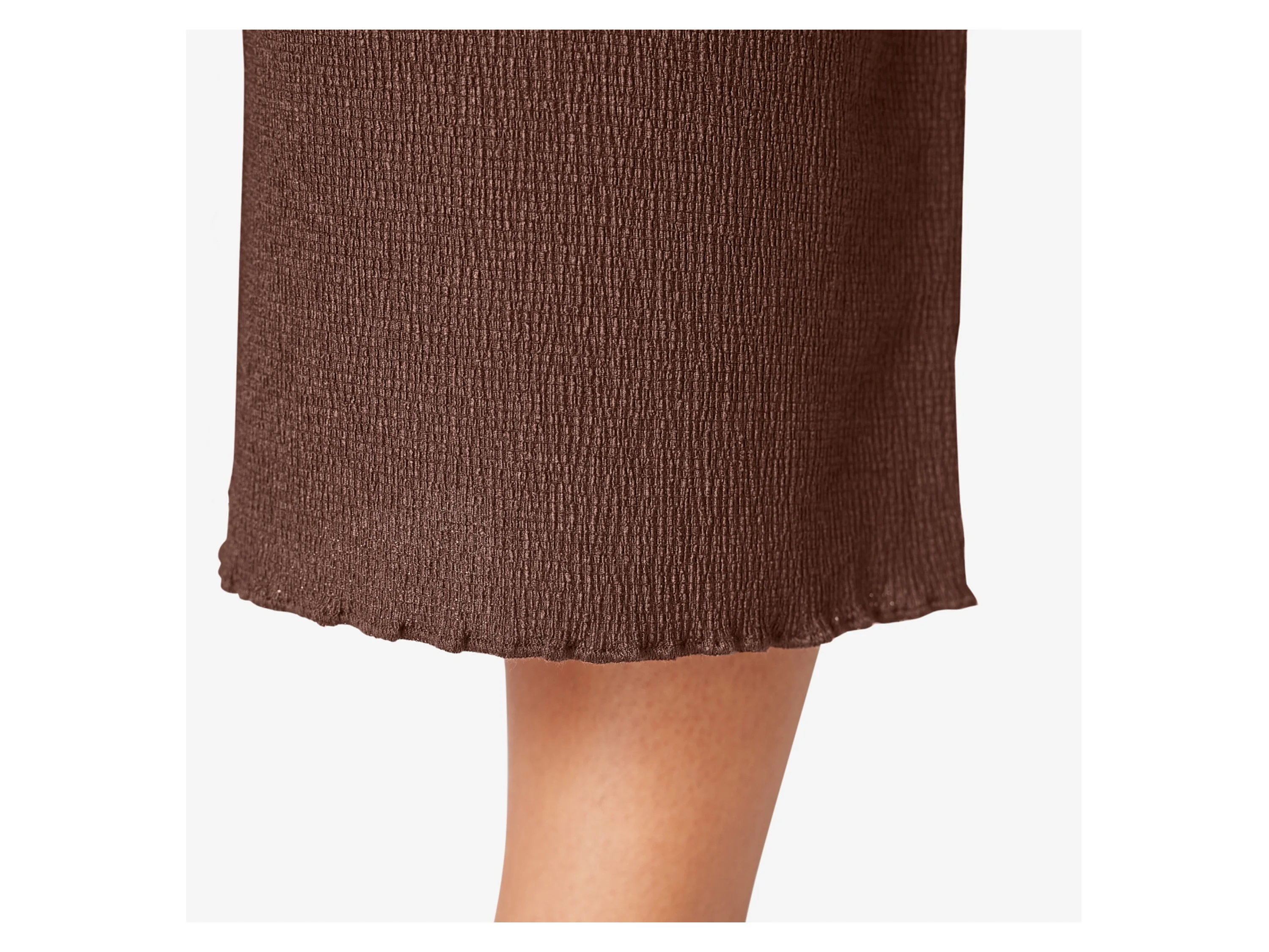 ESMARA® Damen Culotte Struktur (Braun, M (40/42)) – Bild 4 von 4