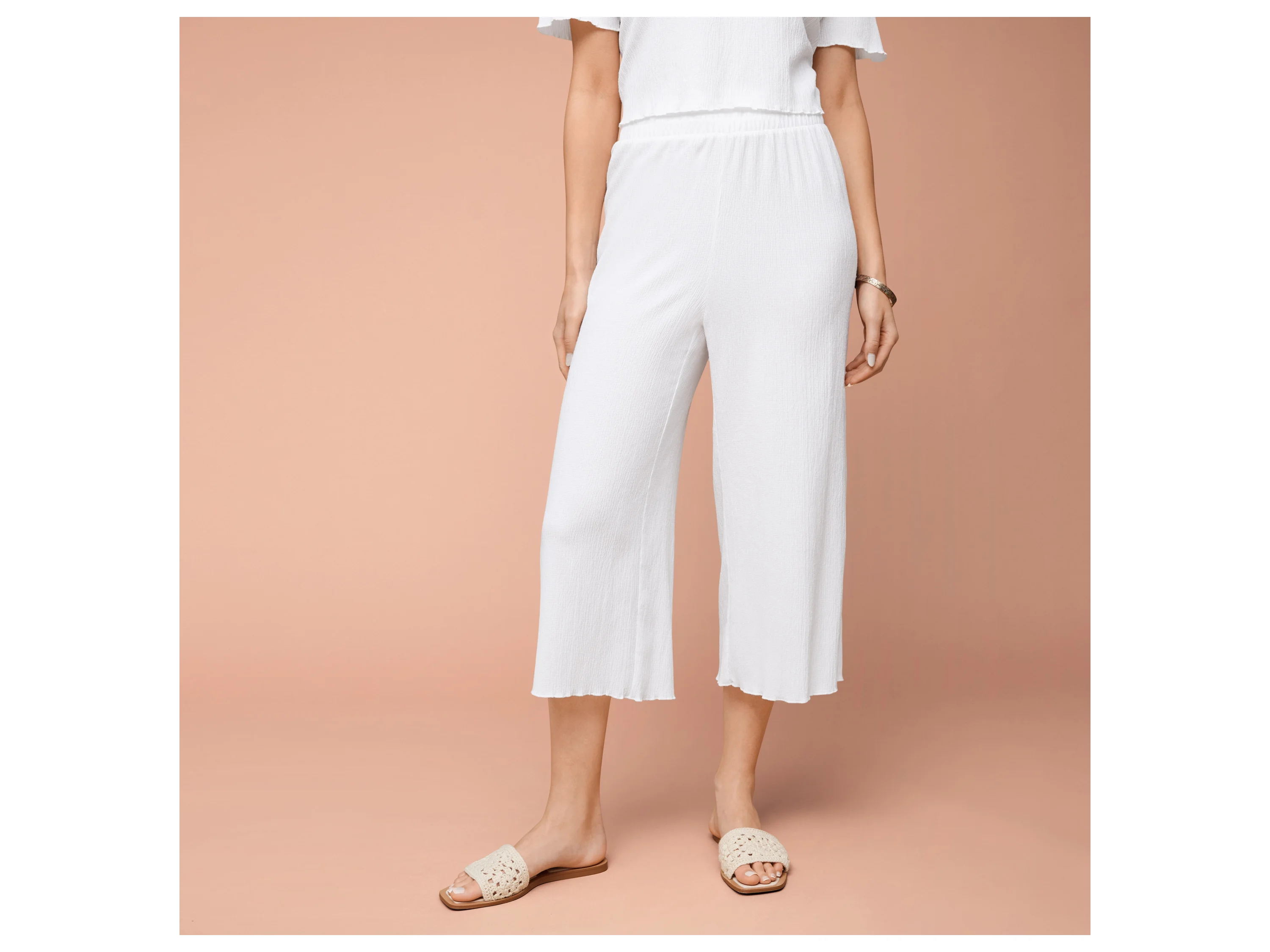 ESMARA® Damen Culotte (Weiß, XS (32/34)) – Bild 2 von 3