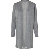 ESMARA® Damen Feinstrick-Cardigan, leger geschnitten (Grau, XS(32/34))
