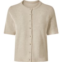 ESMARA® Damen Feinstrick-Cardigan (Beige, S(36/38))