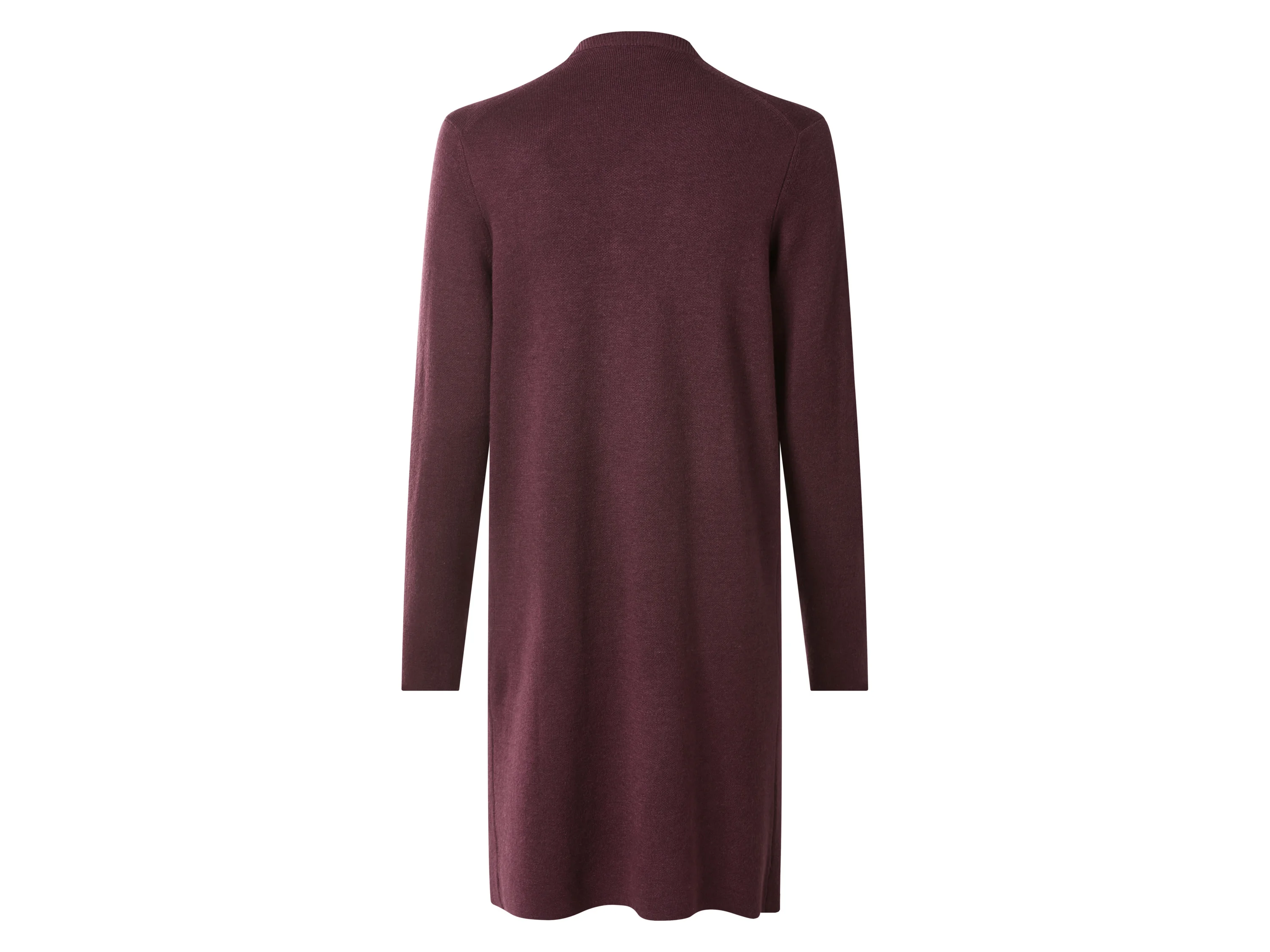 ESMARA® Damen Feinstrick-Cardigan (bordeaux, L(44/46)) – Bild 3 von 3