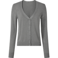 ESMARA® Damen Feinstrick-Cardigan (Grau, XL(48/50))
