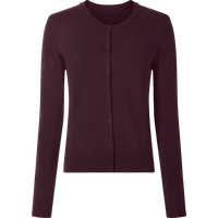 ESMARA® Damen Feinstrick-Cardigan (Lila, L(44/46))