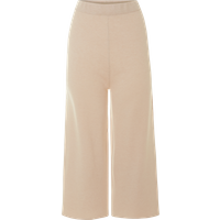 ESMARA® Damen Feinstrick Hose, besonders weich und anschmiegsam (Beige, XS(32/34))