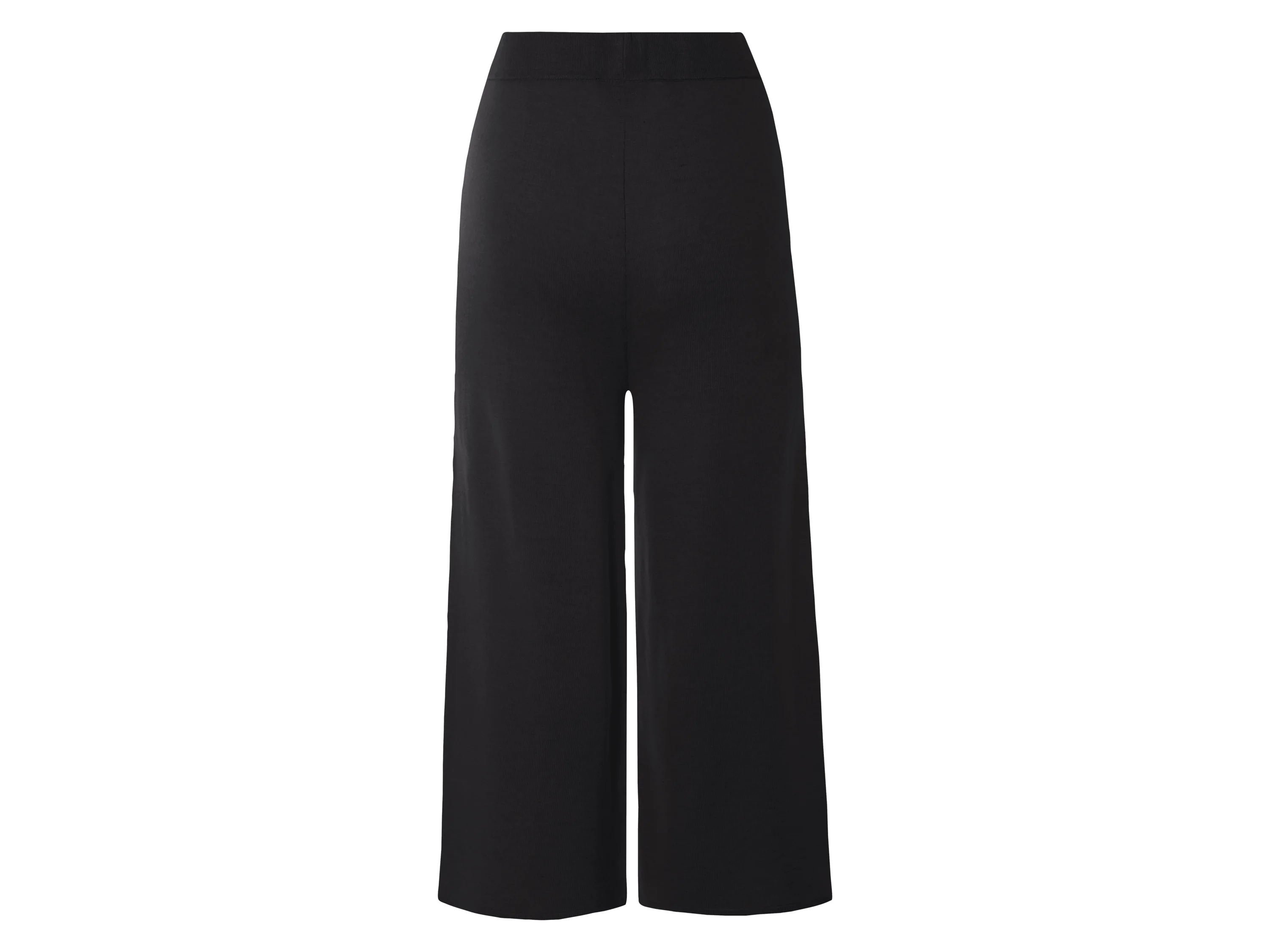 ESMARA® Damen Feinstrick Hose, besonders weich und anschmiegsam (Schwarz, XS(32/34)) – Bild 3 von 4
