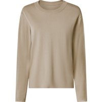 ESMARA® Damen Feinstrick-Pullover (Beige, L(44/46))