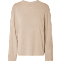 ESMARA® Damen Feinstrick Pullover (Beige, S(36/38))