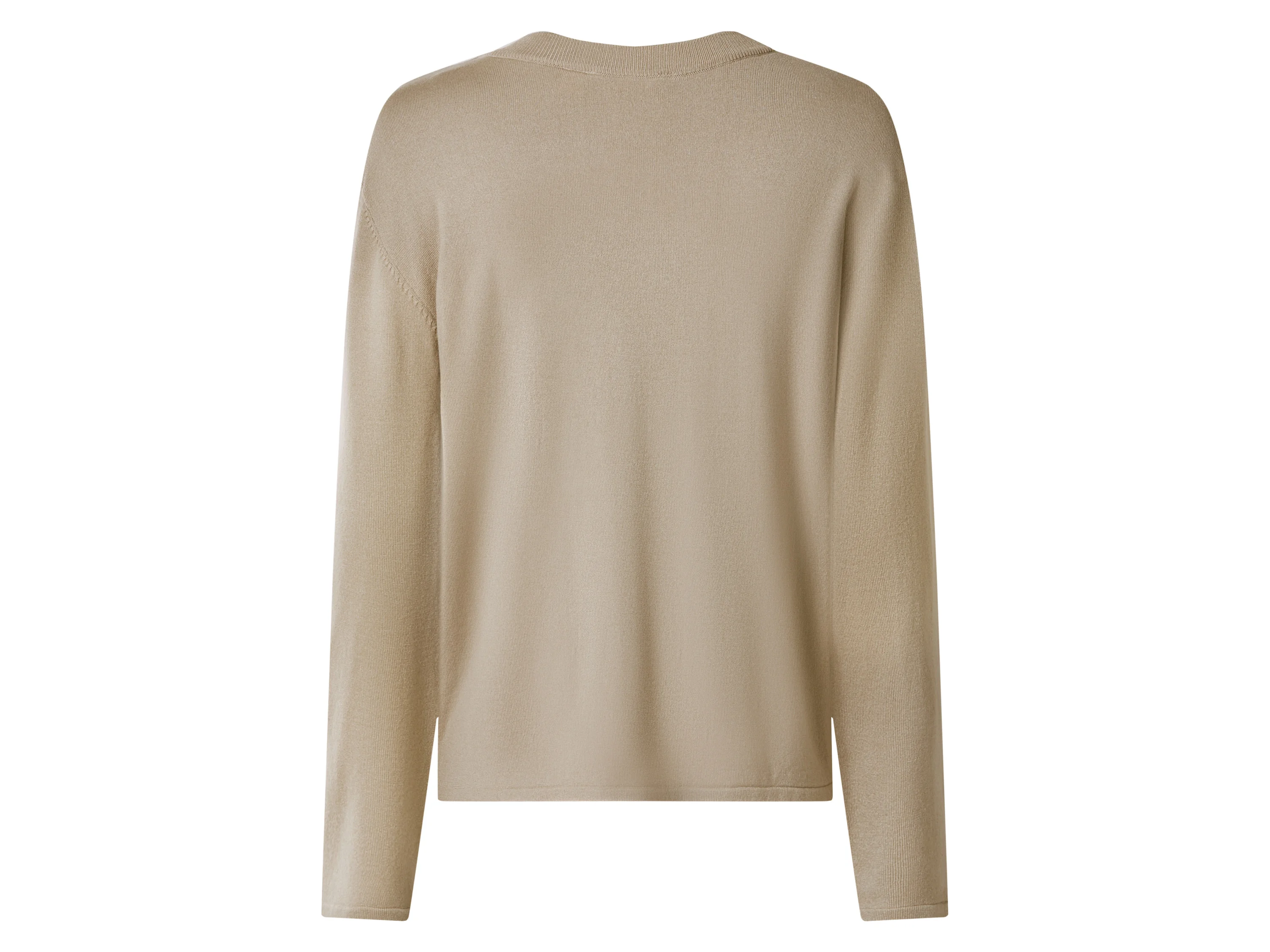 ESMARA® Damen Feinstrick-Pullover (Beige, S(36/38)) – Bild 3 von 4
