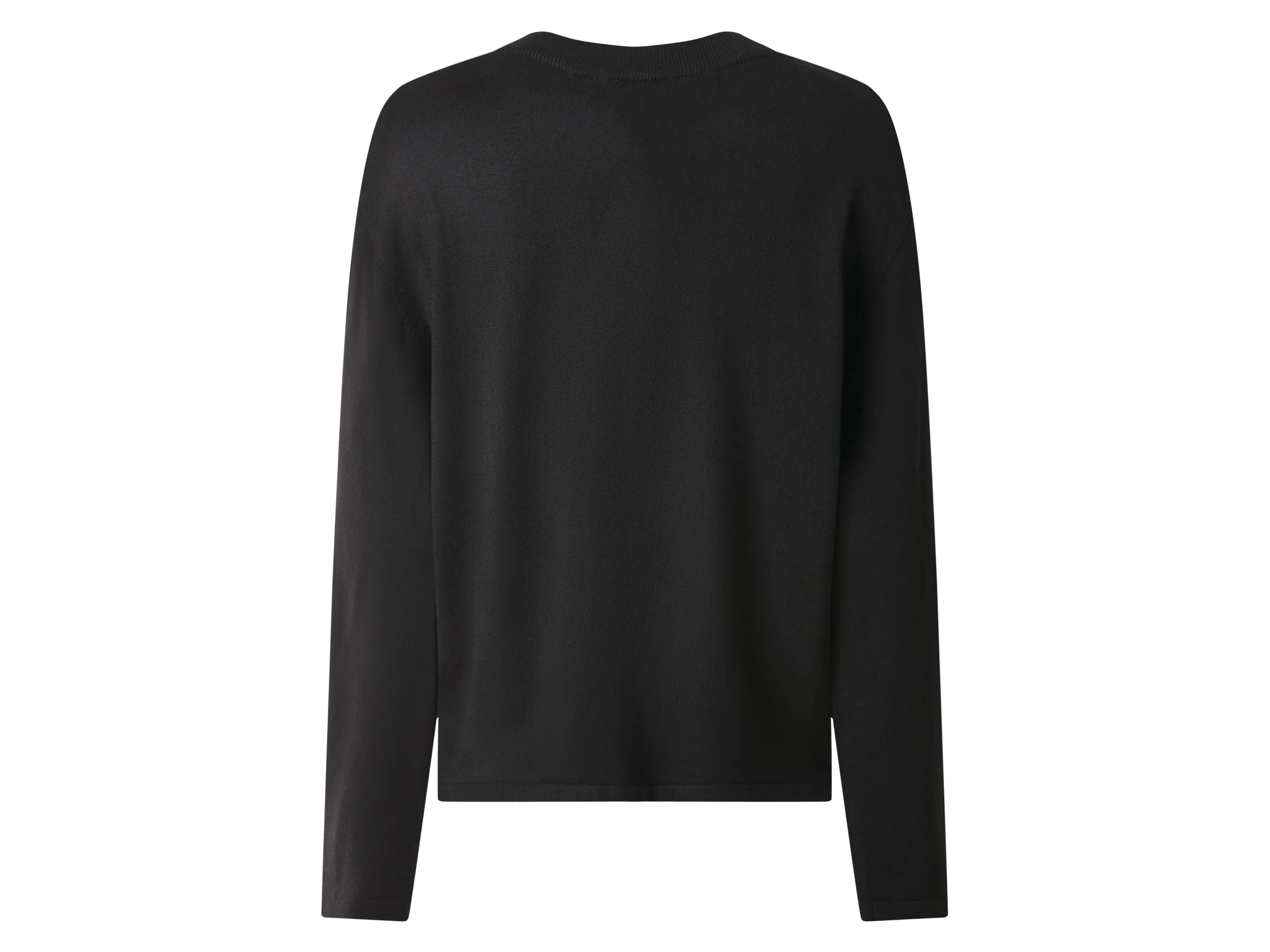 ESMARA® Damen Feinstrick-Pullover (Schwarz, XS(32/34)) – Bild 3 von 3
