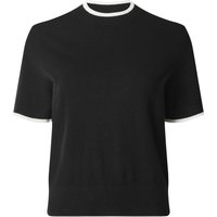 ESMARA® Damen Feinstrick-Pullover (Schwarz, L(44/46))