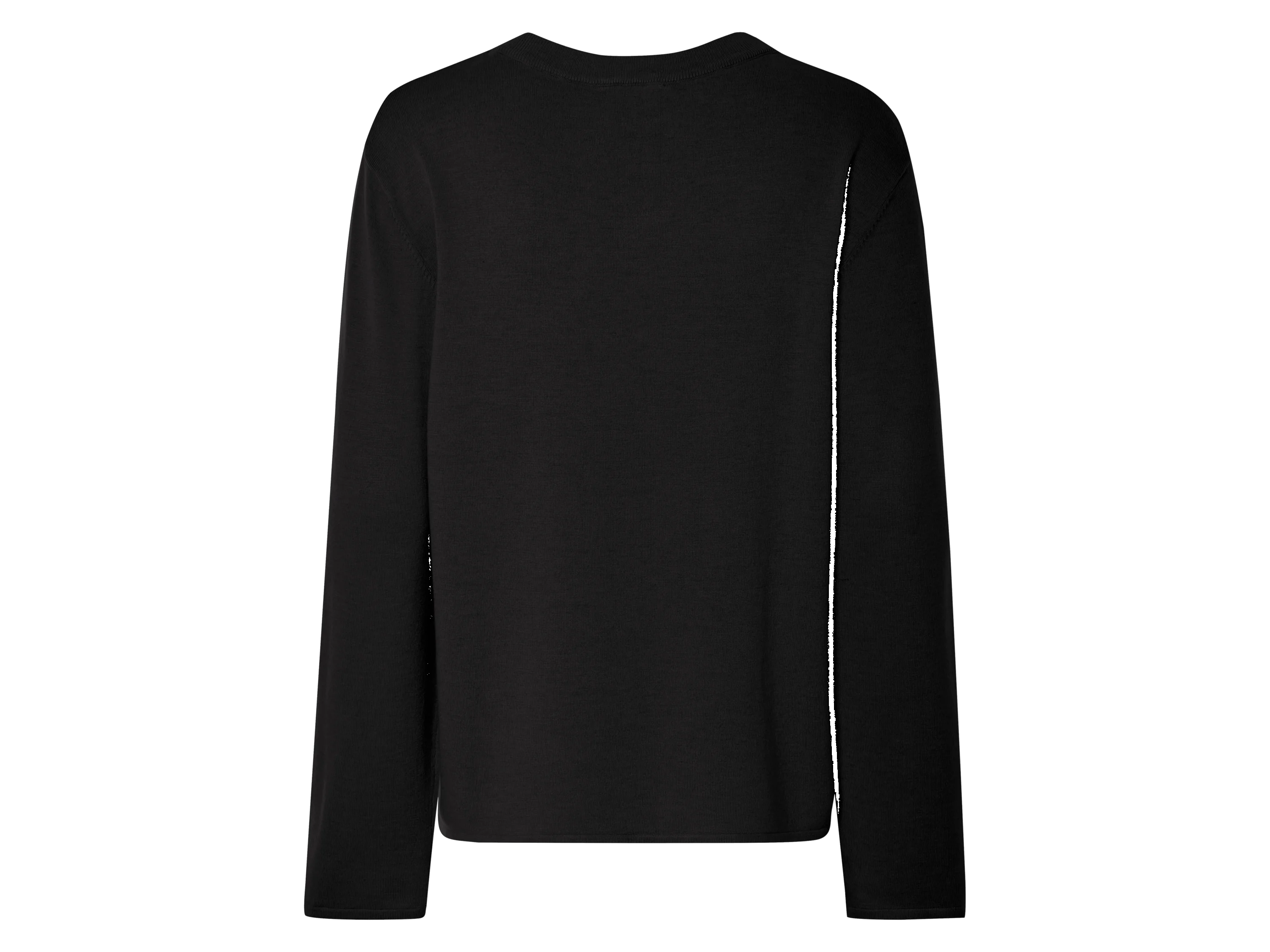 ESMARA® Damen Feinstrick Pullover (Schwarz, XS(32/34)) – Bild 3 von 3