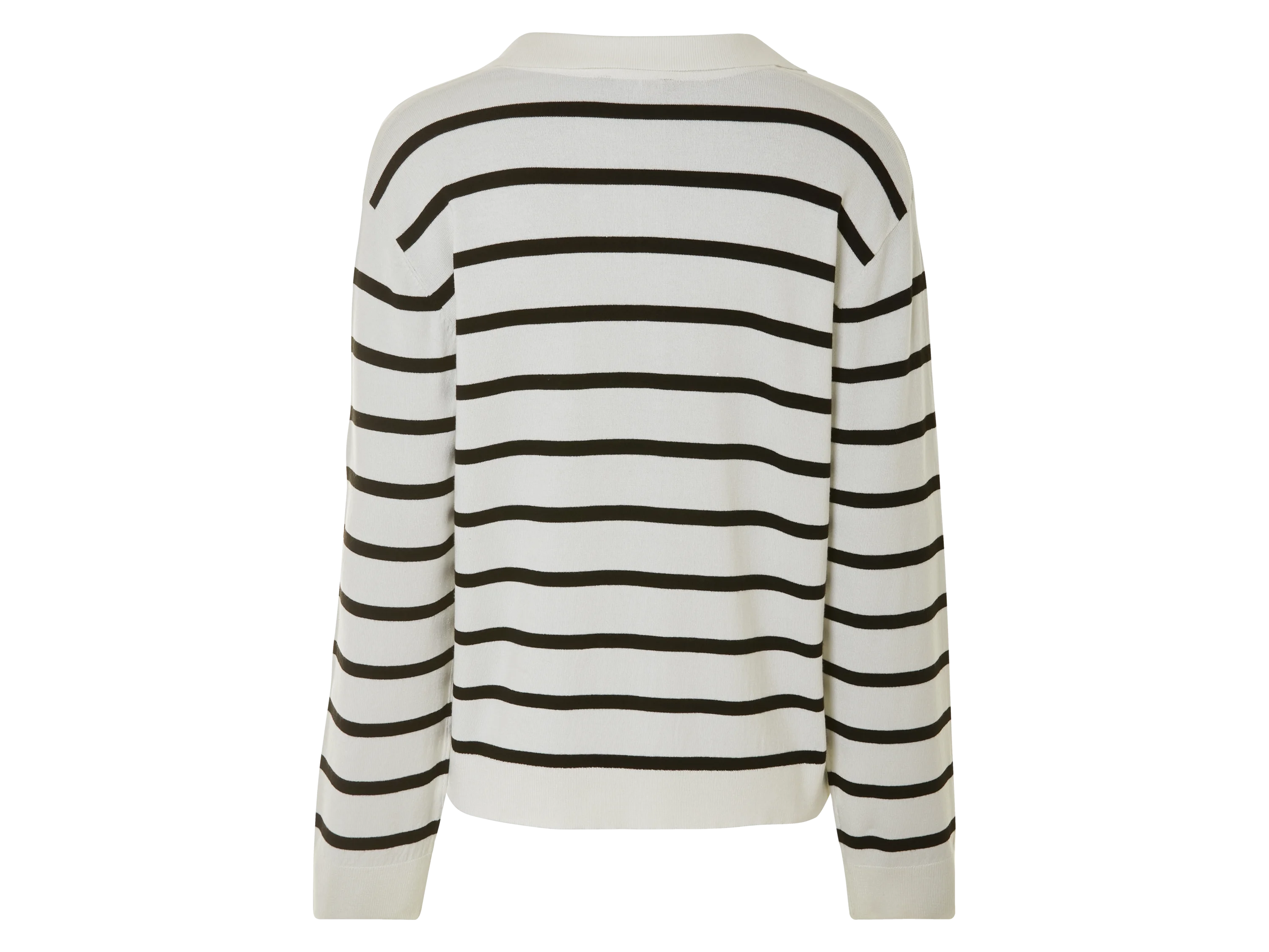 ESMARA® Damen Feinstrick Pullover (Weiß/schwarz, S(36/38)) – Bild 3 von 4