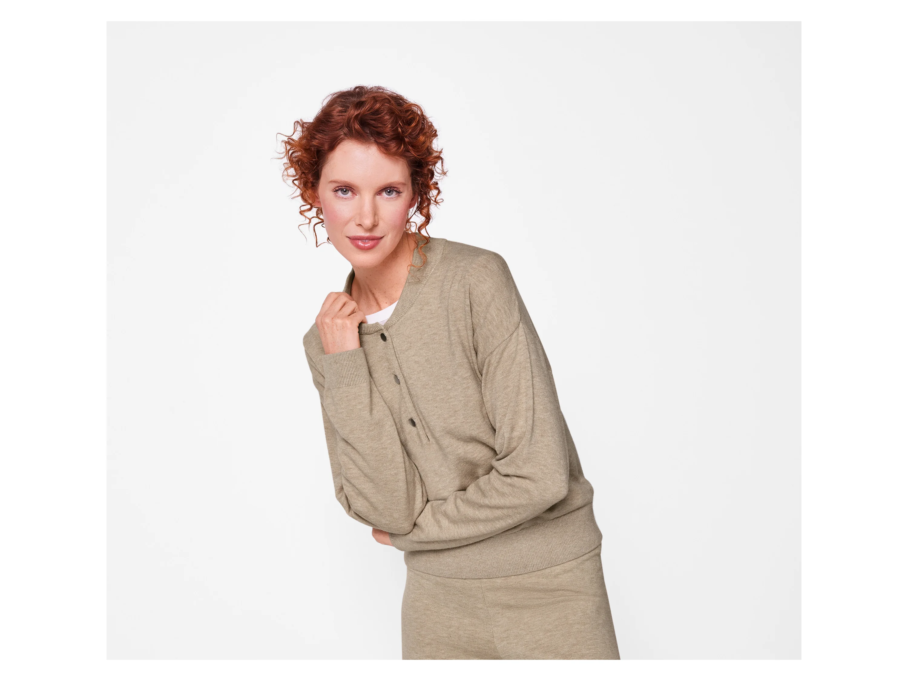 ESMARA® Damen Feinstrickpullover (Beige, L(44/46)) – Bild 2 von 3