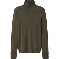 ESMARA® Damen Feinstrickpullover (Khaki, XS(32/34))