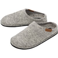 ESMARA® Damen Filzhausschuhe (Grau, 39)