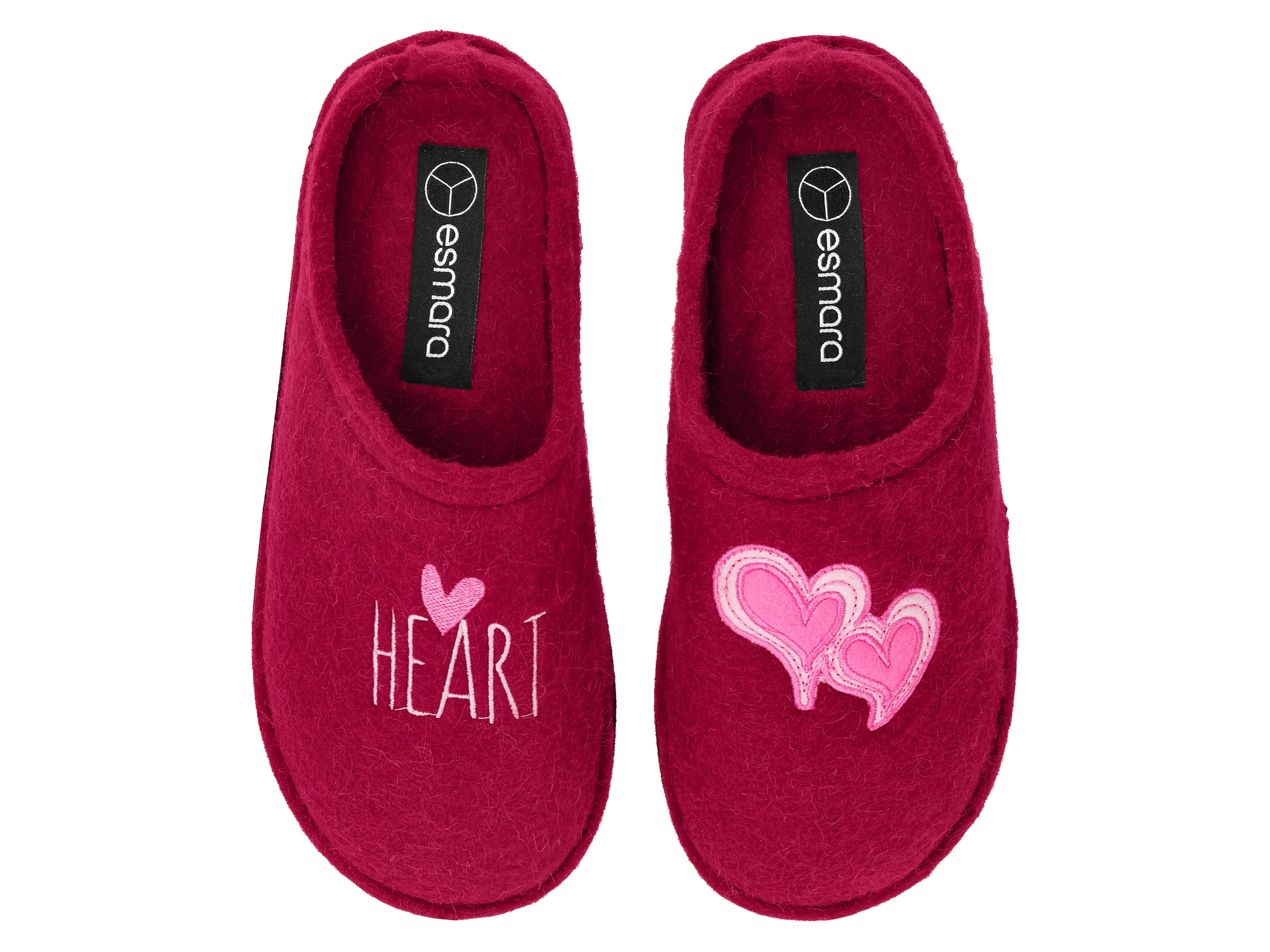 ESMARA® Damen Filzhausschuhe (Pink, 39) – Bild 3 von 4
