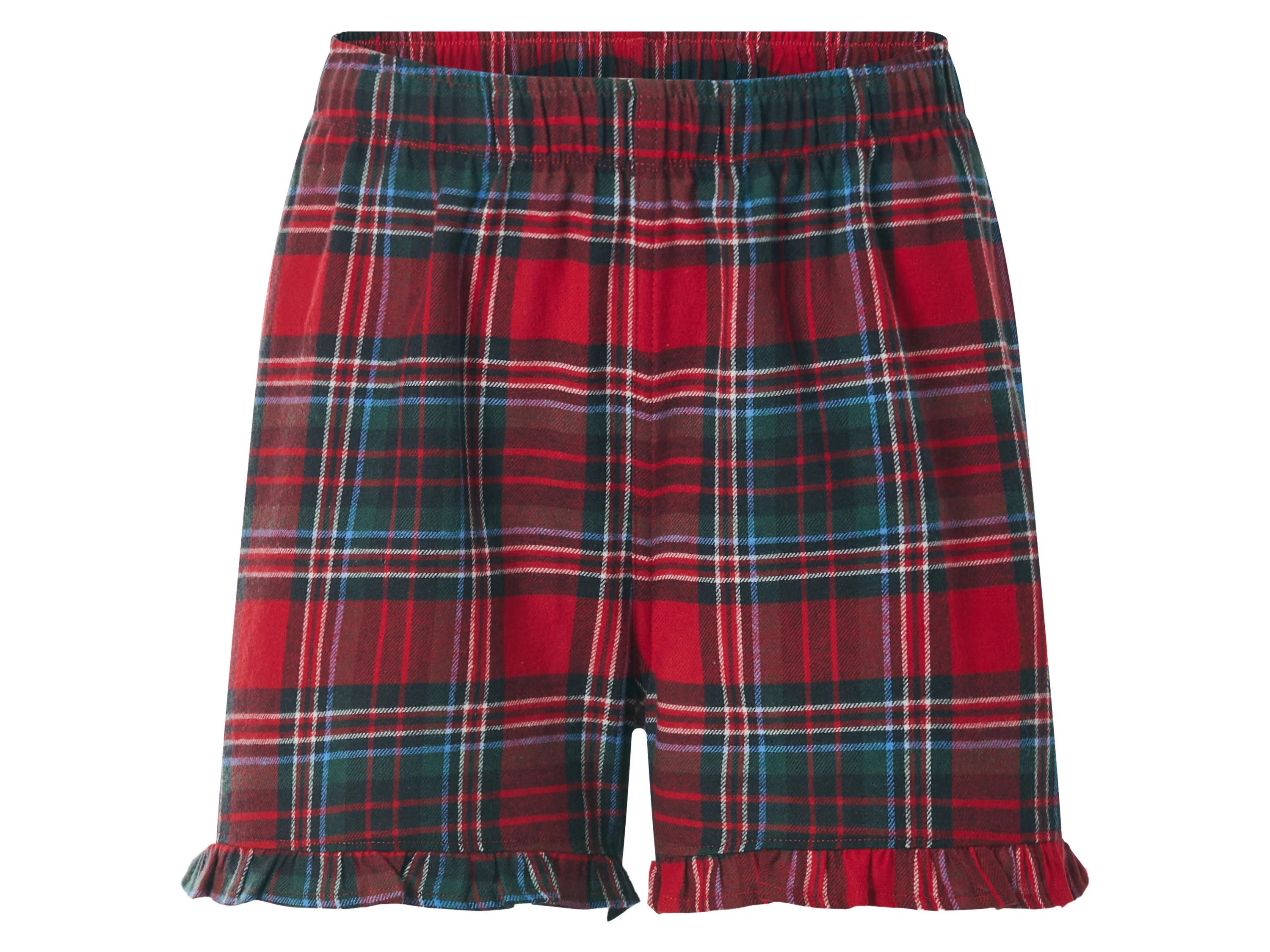 ESMARA® Damen Flanell Pyjama (Rot, L(44/46)) – Bild 4 von 4