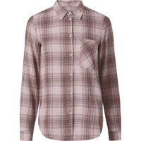 ESMARA® Damen Flanellbluse (Rose, XS(32/34))