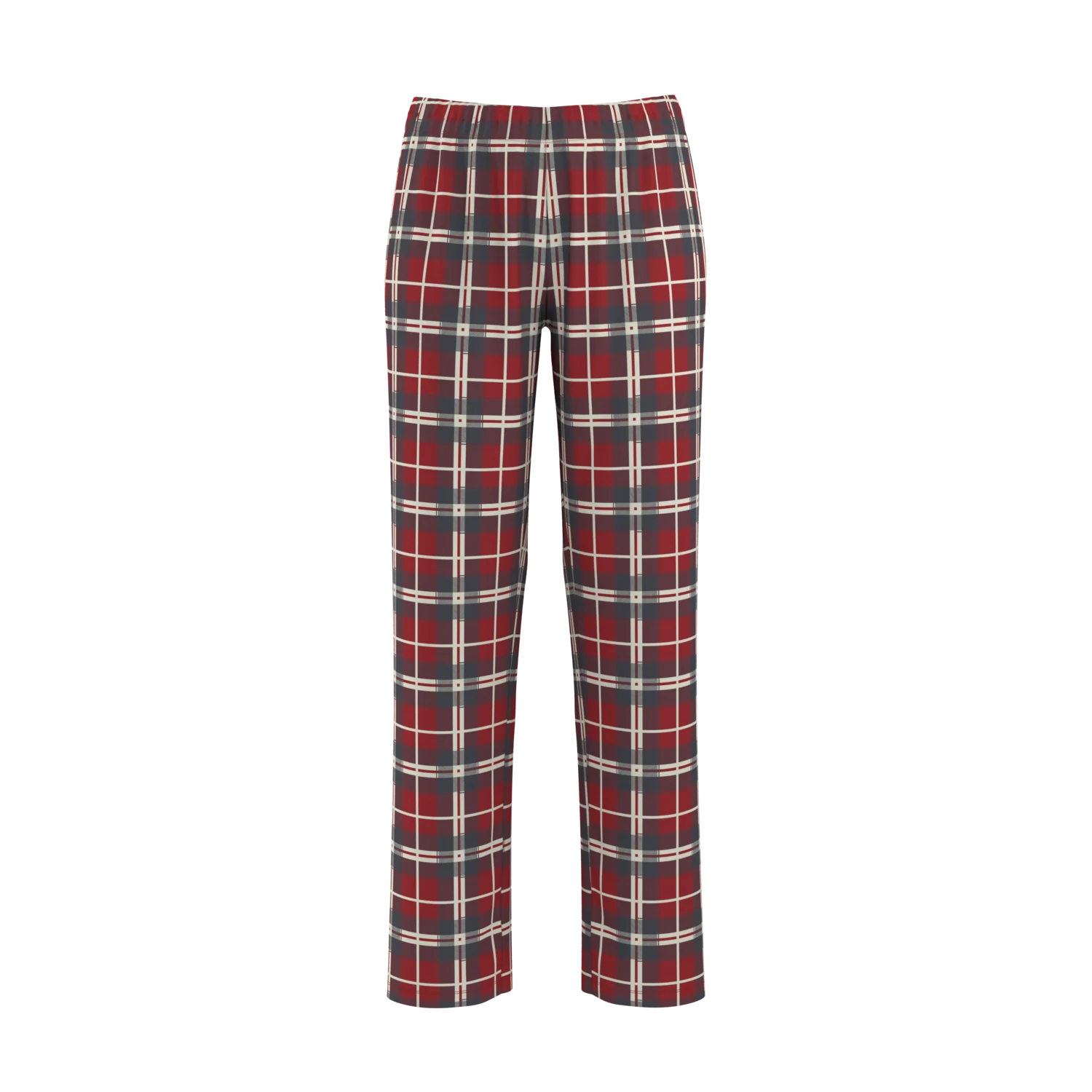 ESMARA® Damen Fleece-Pyjama (Rot, L(44/46)) – Bild 3 von 4