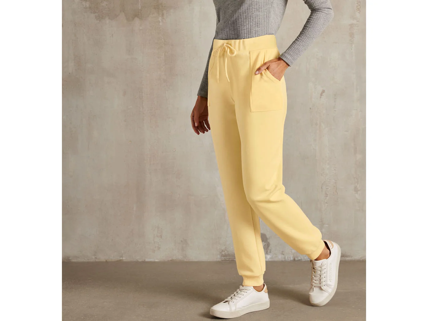 ESMARA® Damen Freizeithose (Gelb, XS (32/34)) – Bild 2 von 4