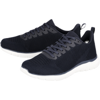 ESMARA® Damen Freizeitschuhe, mit herausnehmbarer Decksohle aus Memory-Foam (Navy, 37)