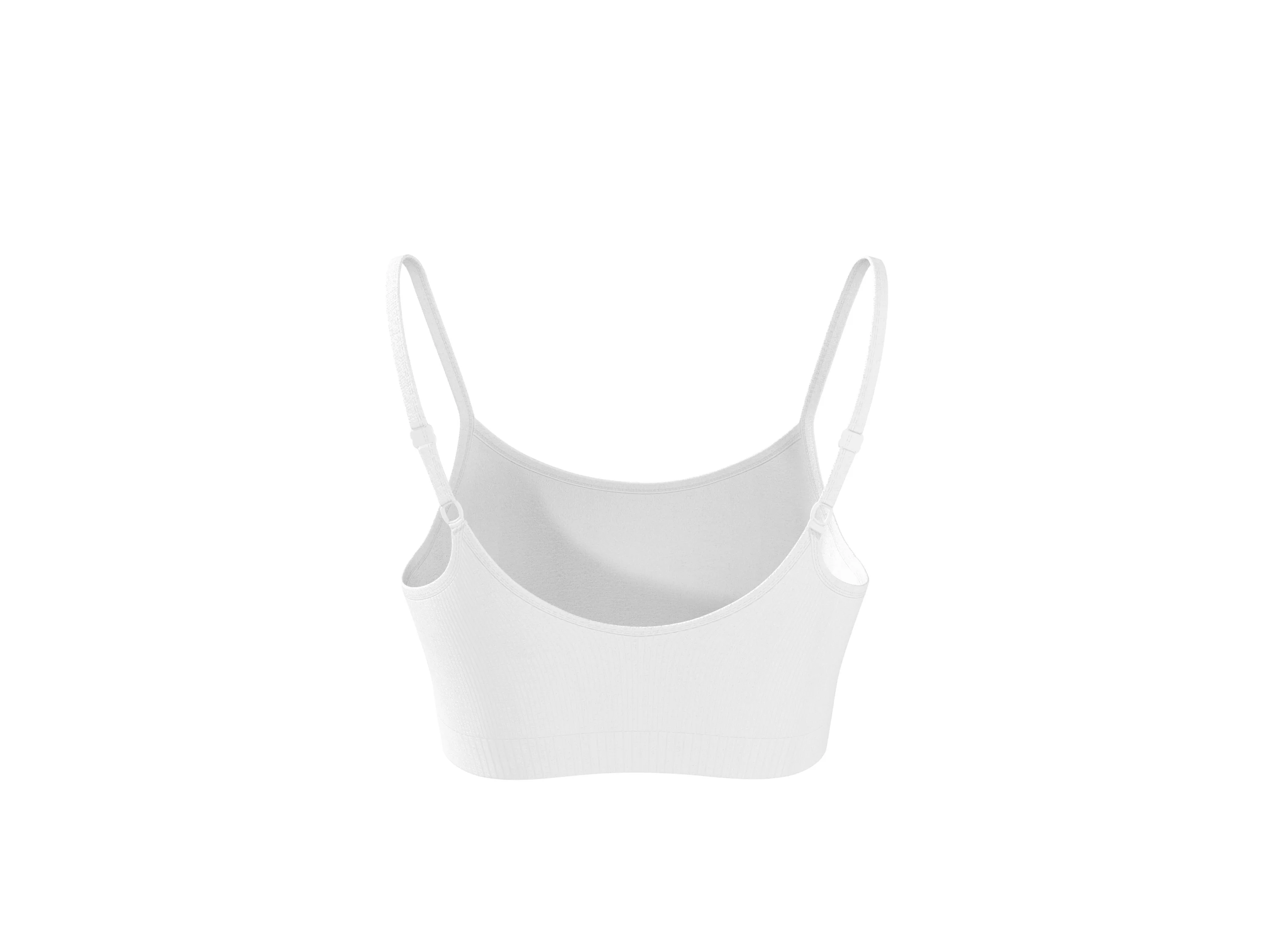 ESMARA® Damen Gerippte Bustiers, 2 Stück (Weiß, M(40/42)) – Bild 4 von 4